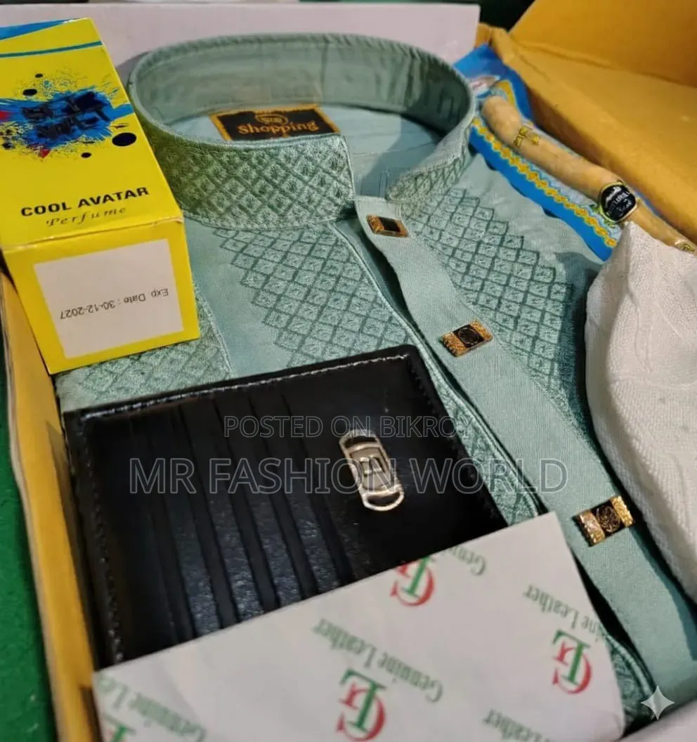 Premium Punjabi Gift Box Set – Size 40 | ৳1400