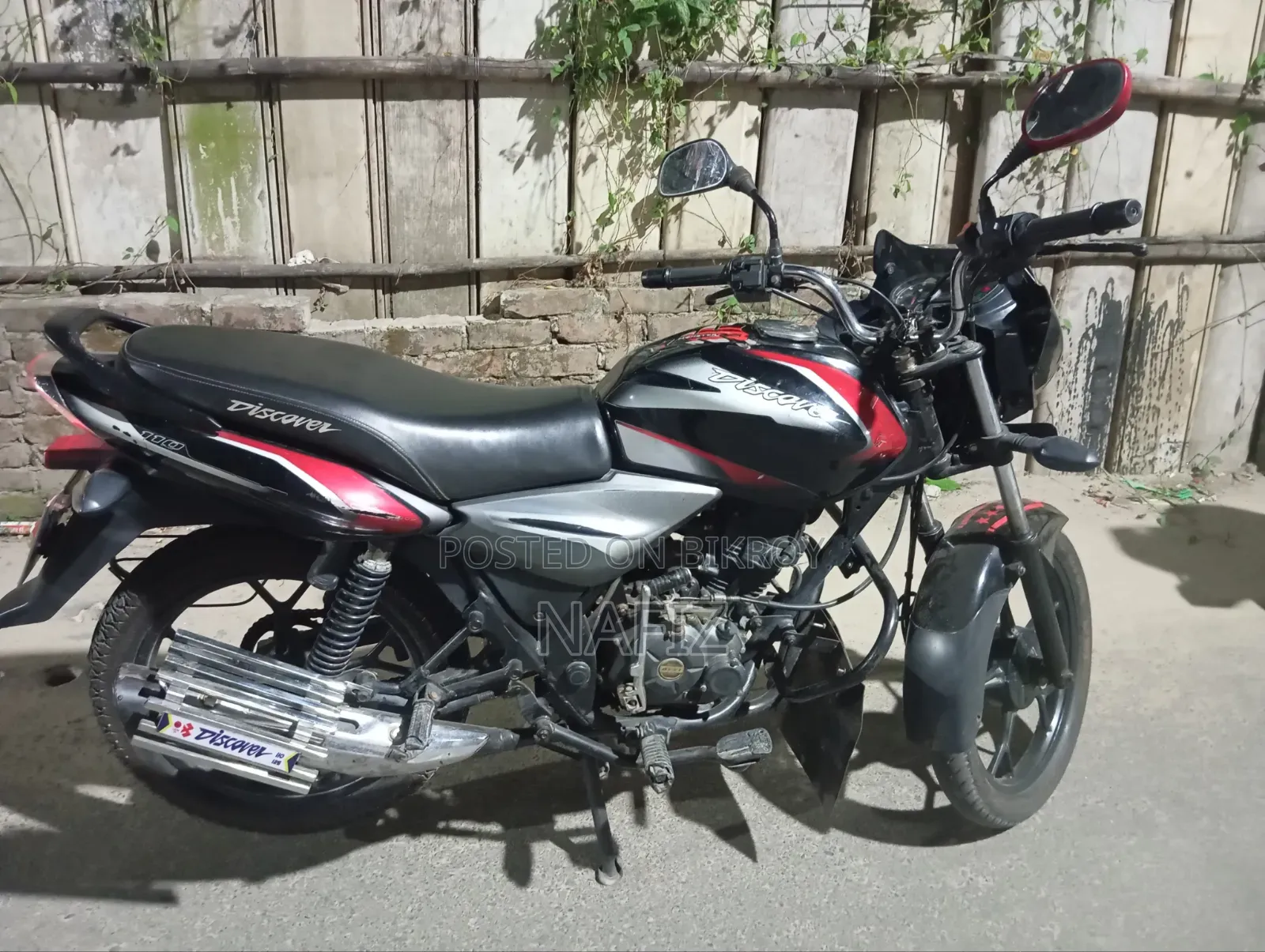 Bajaj Discover 110 2019 Black