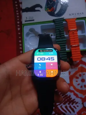 Kw2 Max Smart Watch (Bluetooth Calling) – 2 Month Used