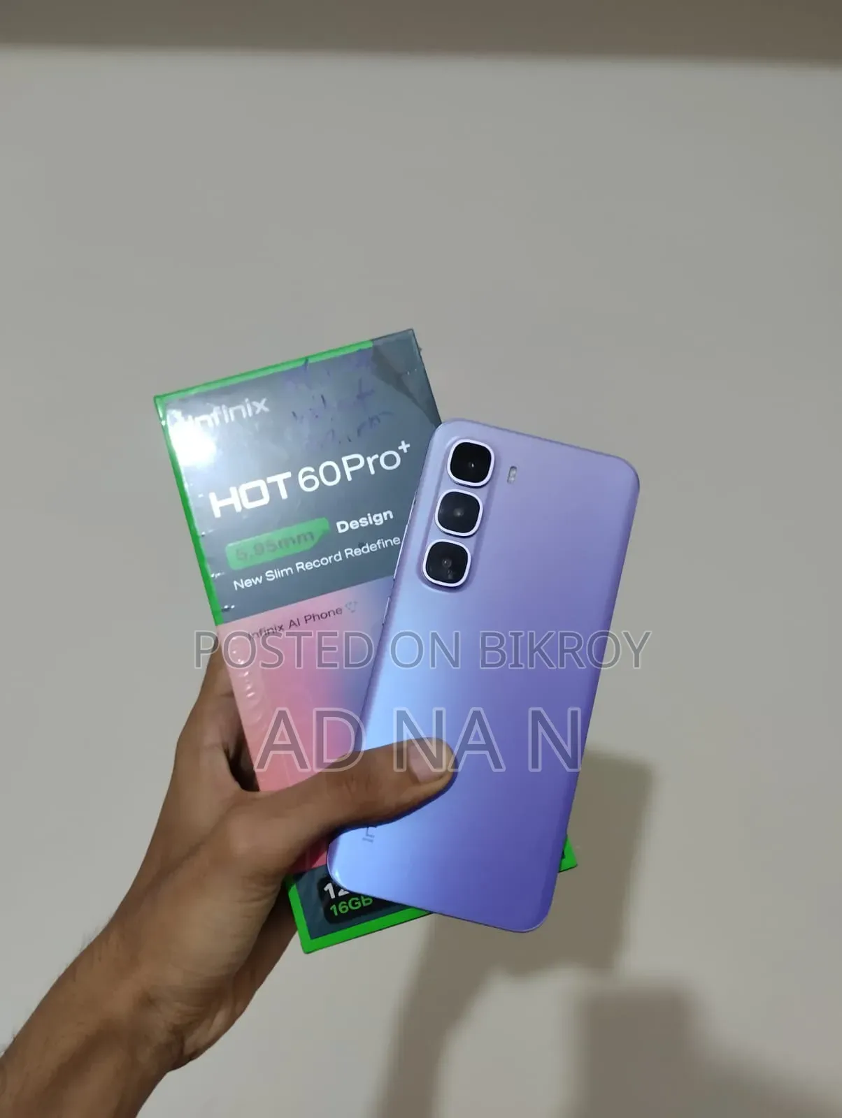 Infinix Hot 60 Pro+ 128 GB Purple
