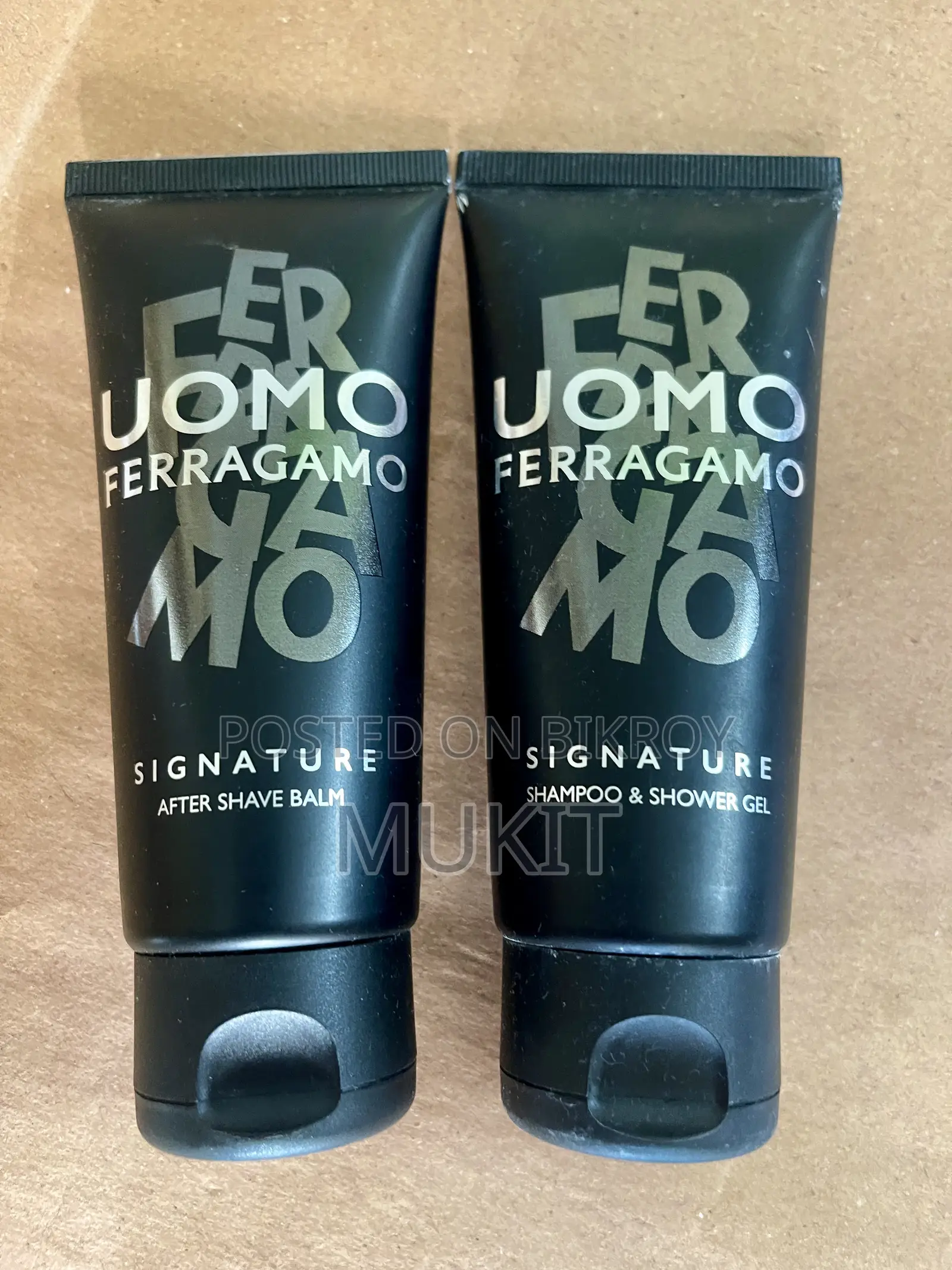 Ferragamo Uomo Signature Grooming Set (100ml Each)