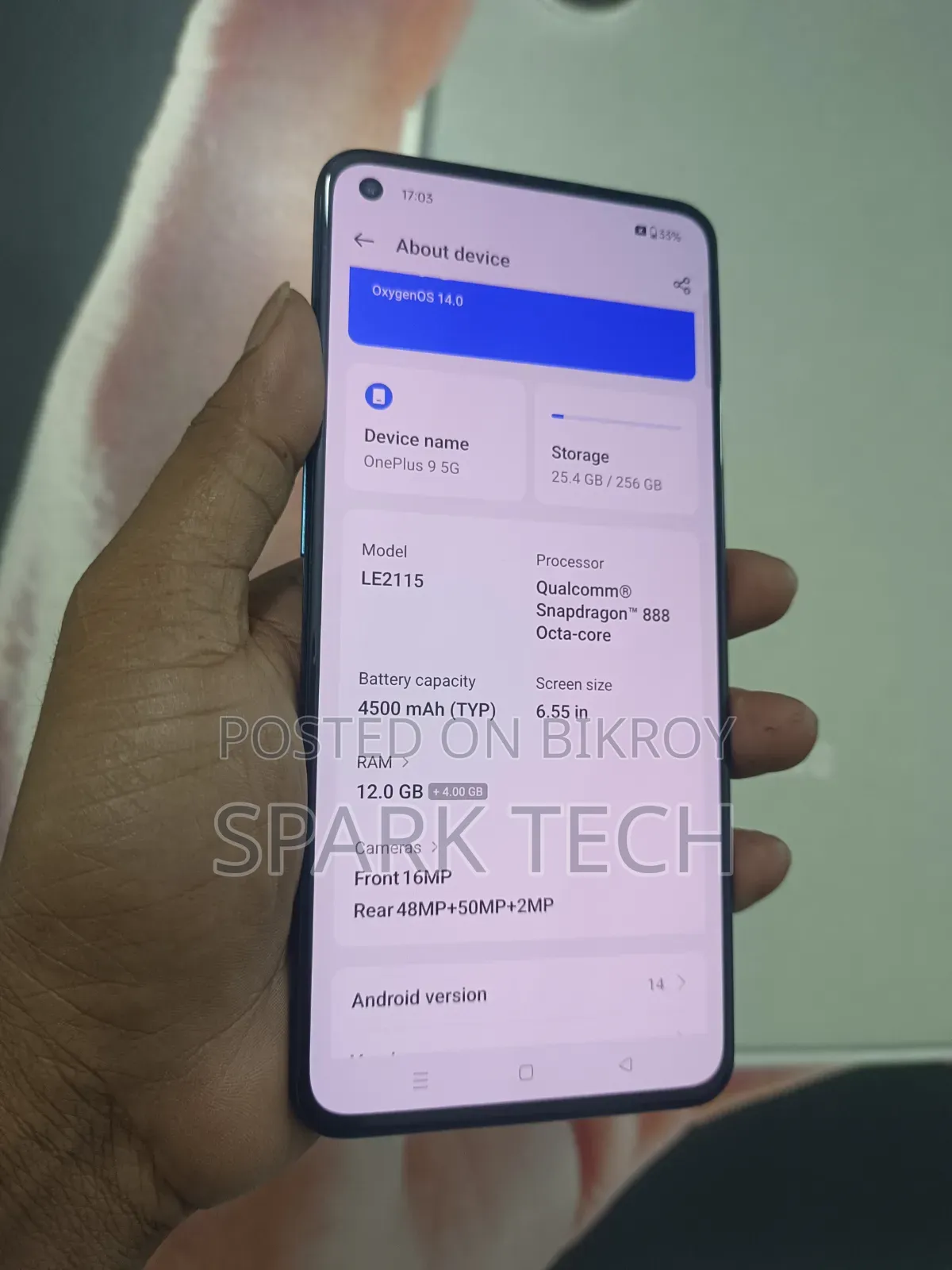 OnePlus 9 256 GB Blue