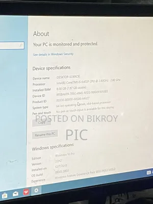 Desktop Computer Gigabyte GB-BLPD-5005 8GB Intel Core I5 HDD+SSD 500GB