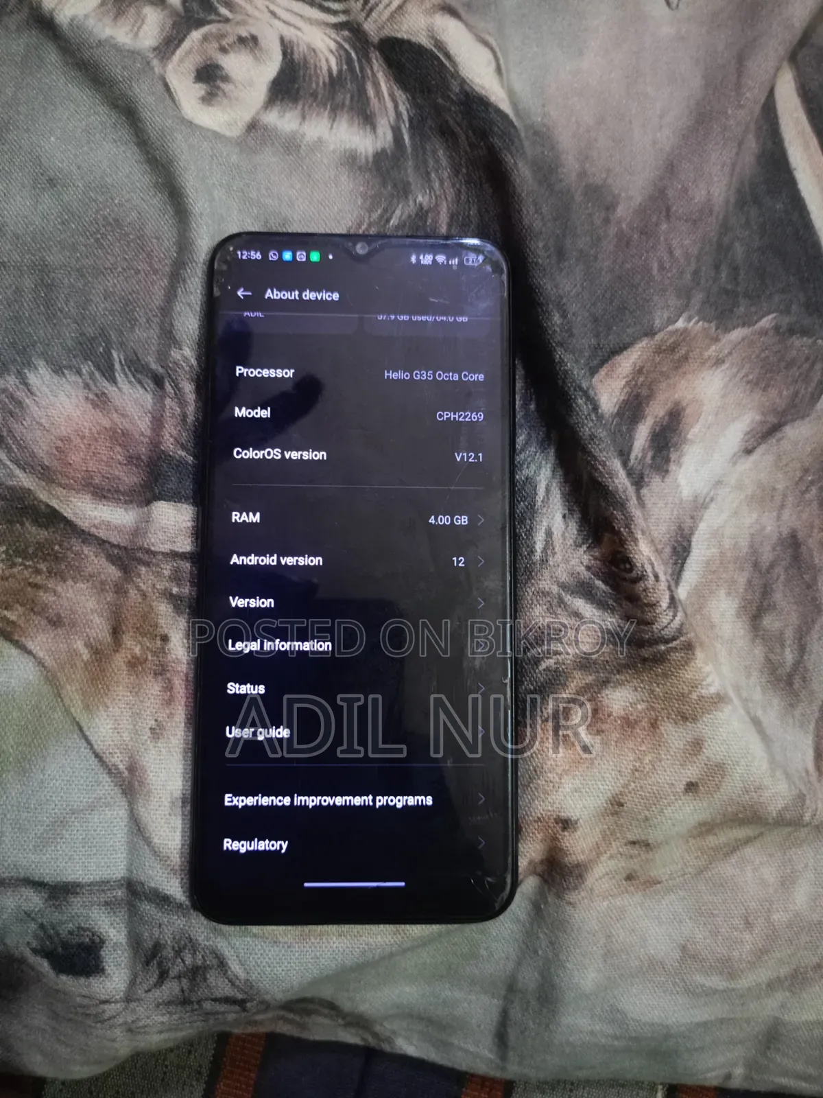 Oppo A16 64 GB Black