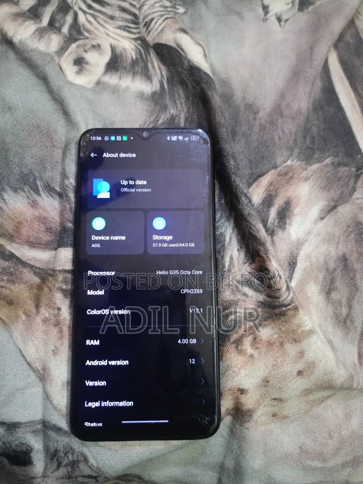 Oppo A16 64 GB Black