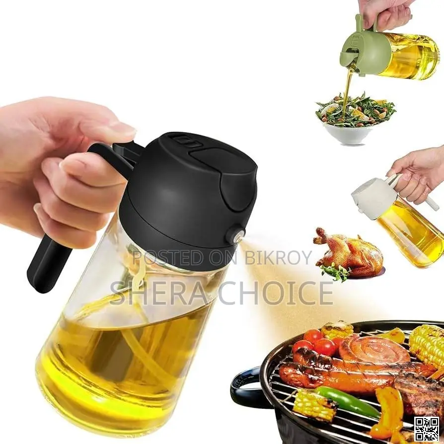 2-in-1 Oil Sprayer Dispenser (500ml)