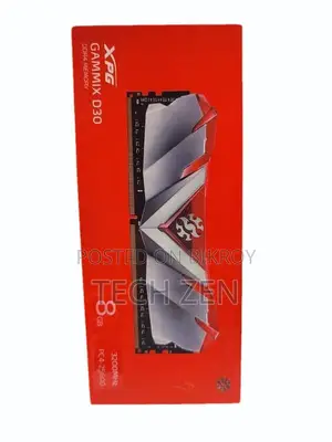 Adata XPG Gammix D30 8gb Ddr4 3200mhz Red Edition Heatsink Desktop Ram