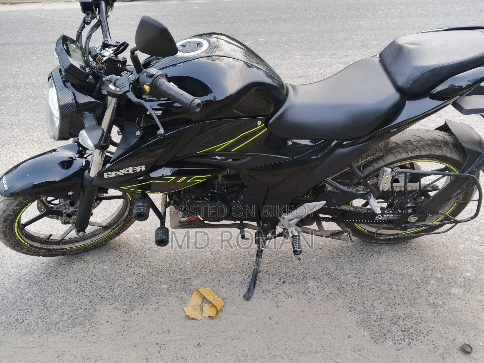 Suzuki Gixxer SF FI 2024 Black