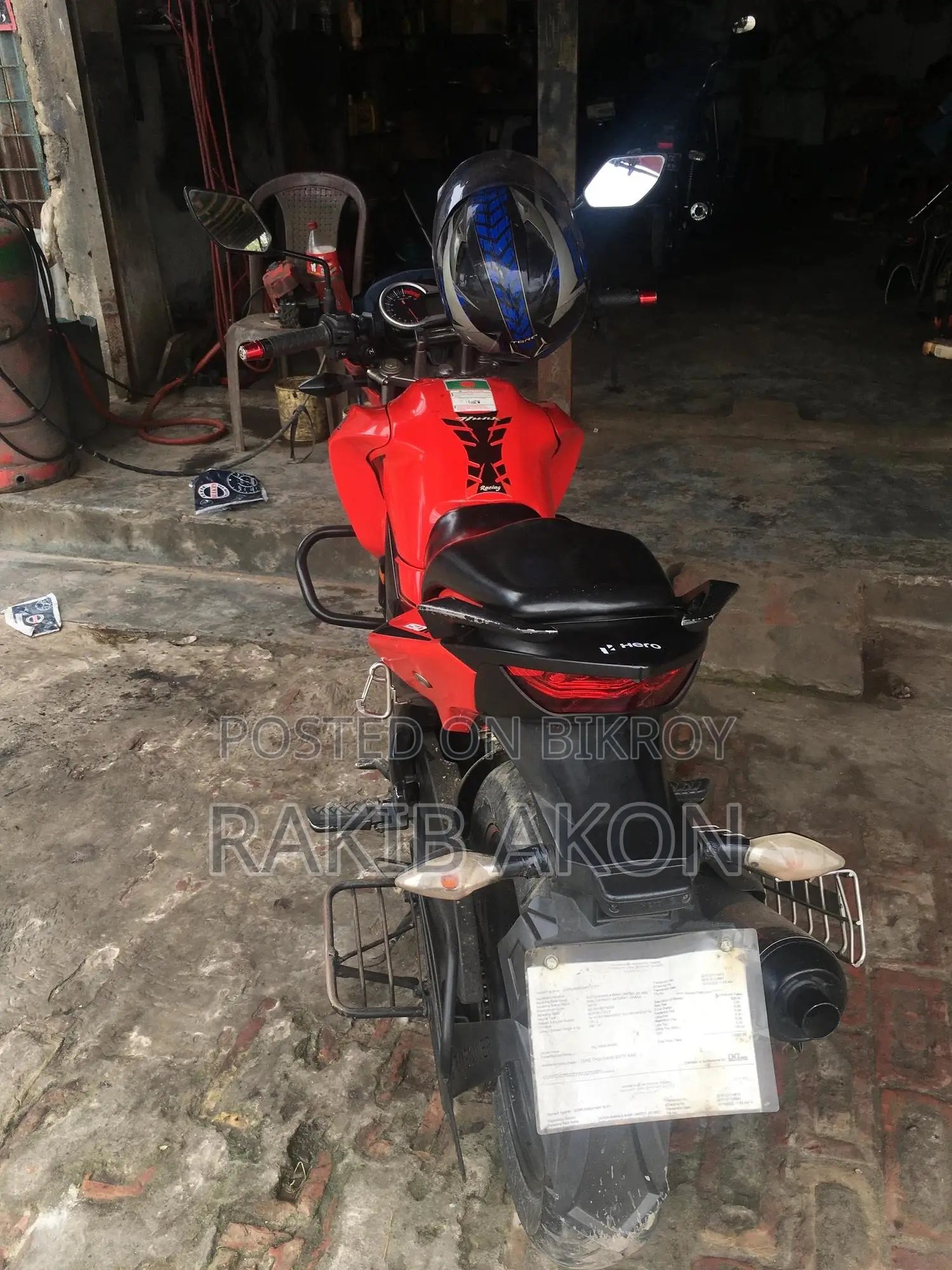 Hero Hunk 150R Dual Disc ABS 2022 Red