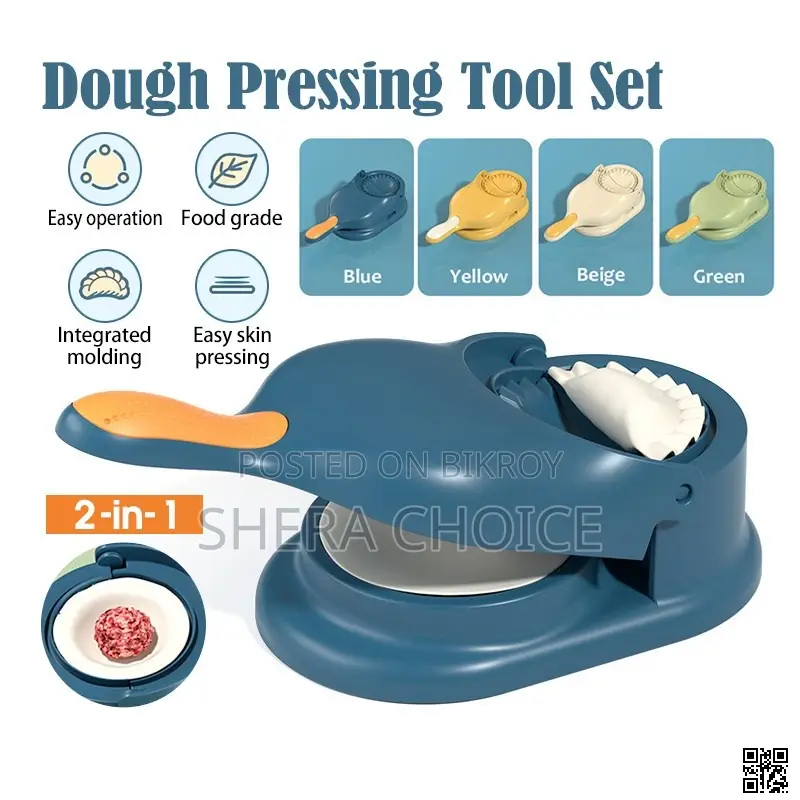 2-in-1 Dumpling Maker & Dough Press Tool