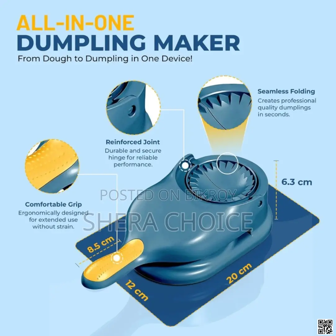 2-in-1 Dumpling Maker & Dough Press Tool