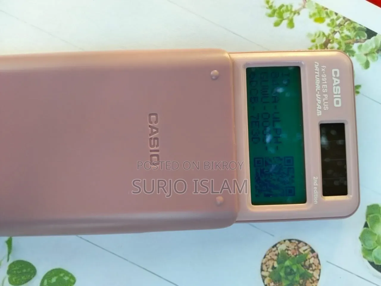 Casio Calculator Fx 991 Ex Pink