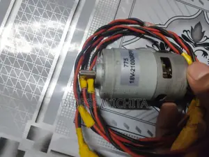 775 Dc 18v-24v Motor 600tk + Adapter 400 Tk