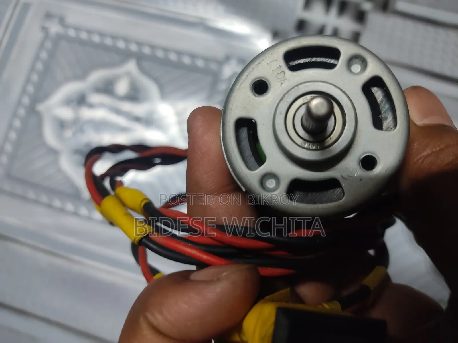 775 Dc 18v-24v Motor 600tk + Adapter 400 Tk