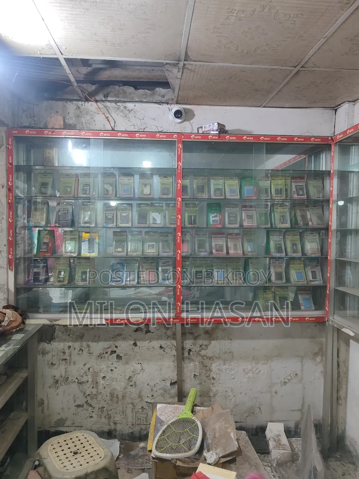 Will sell everything including shop rack and computer printer