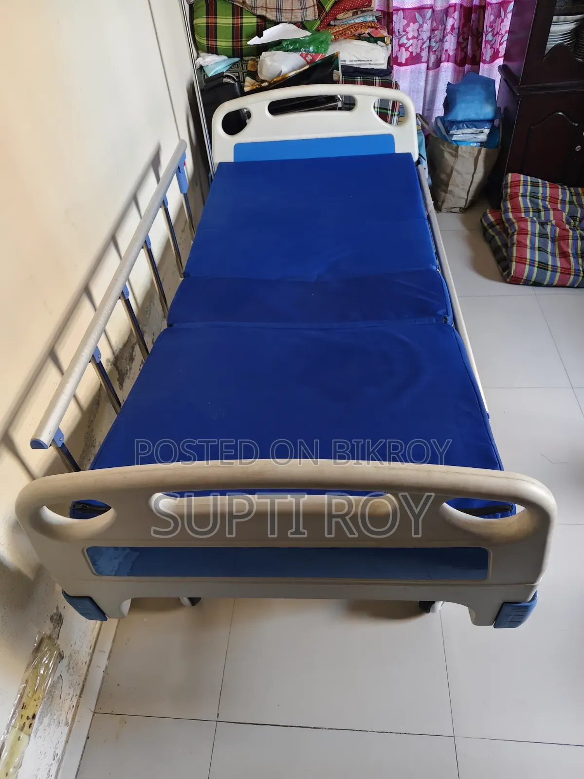 Urgent Sell (Manual Multifunctional Bed, Air Bed, Wheel Chair)
