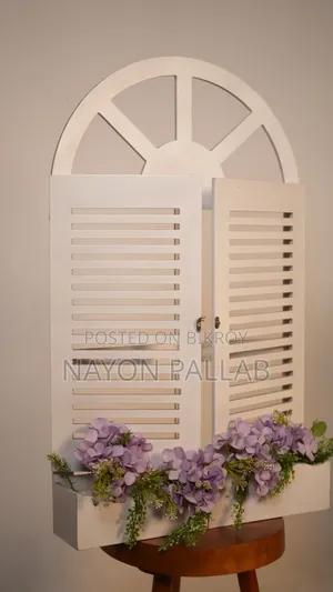 Window With Flower