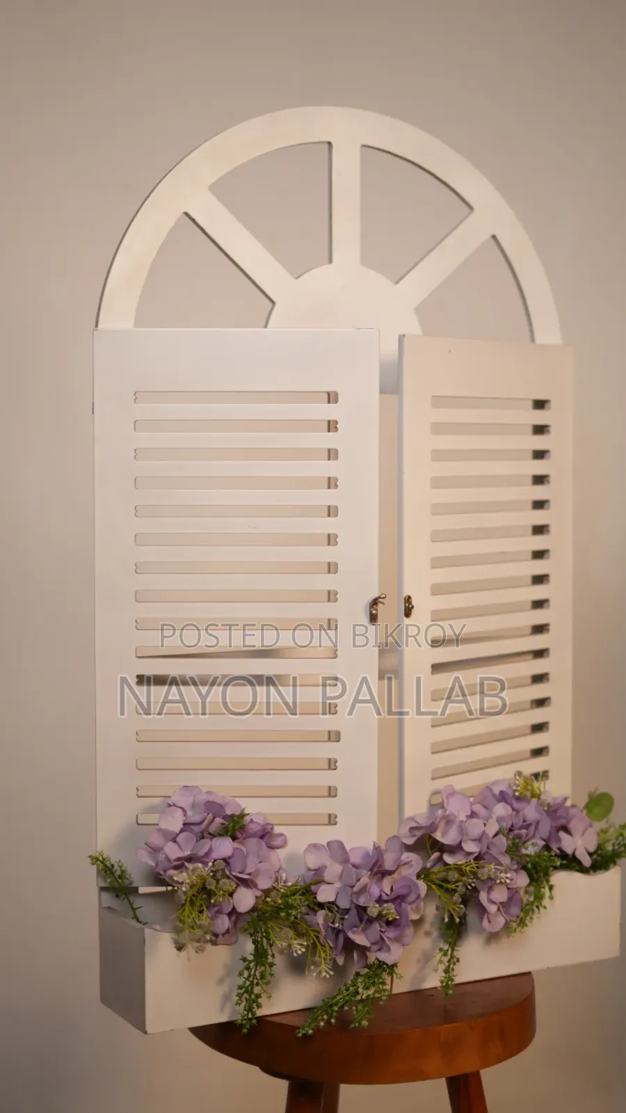 Window With Flower