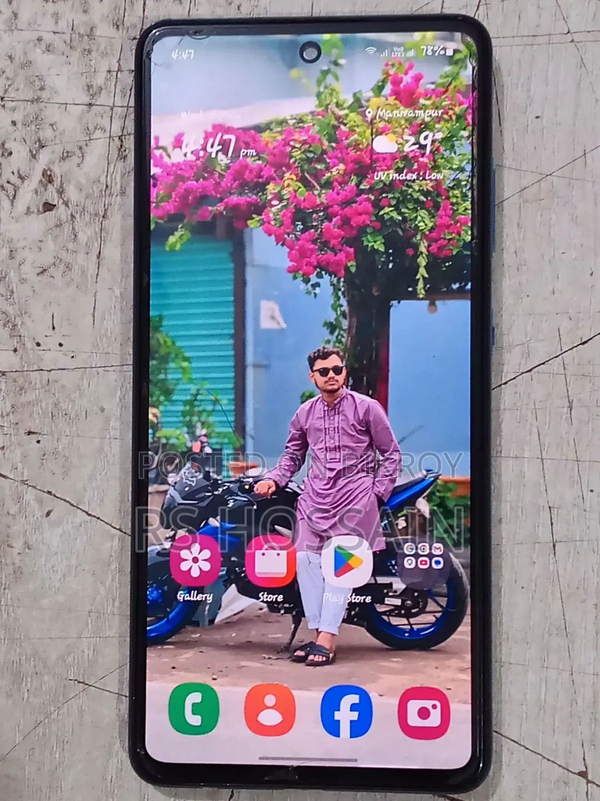 স্যামসাং গ্যালাক্সি এ৫২ ১২৮ জিবি গ্রিন