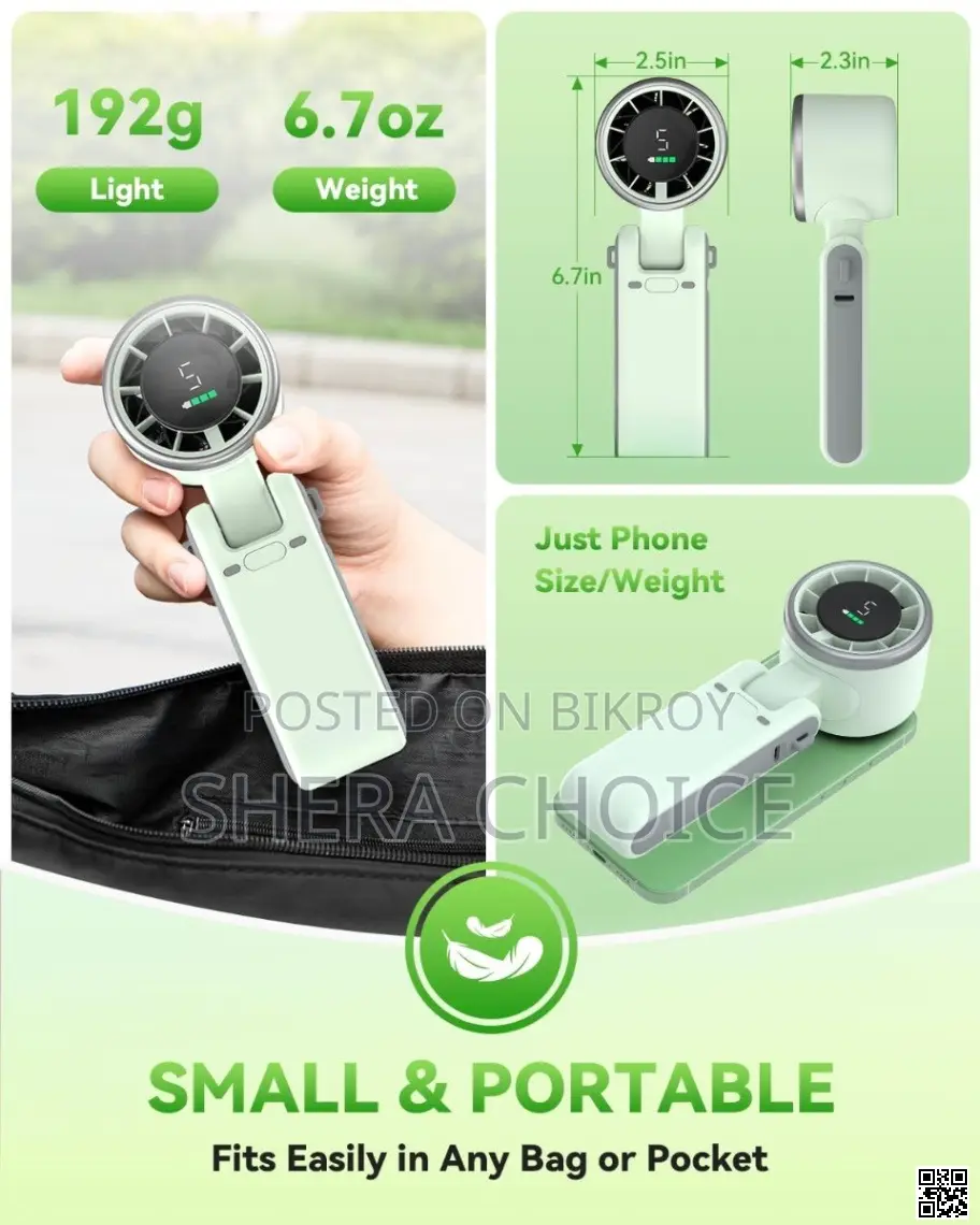 Portable Handheld Turbo Fan