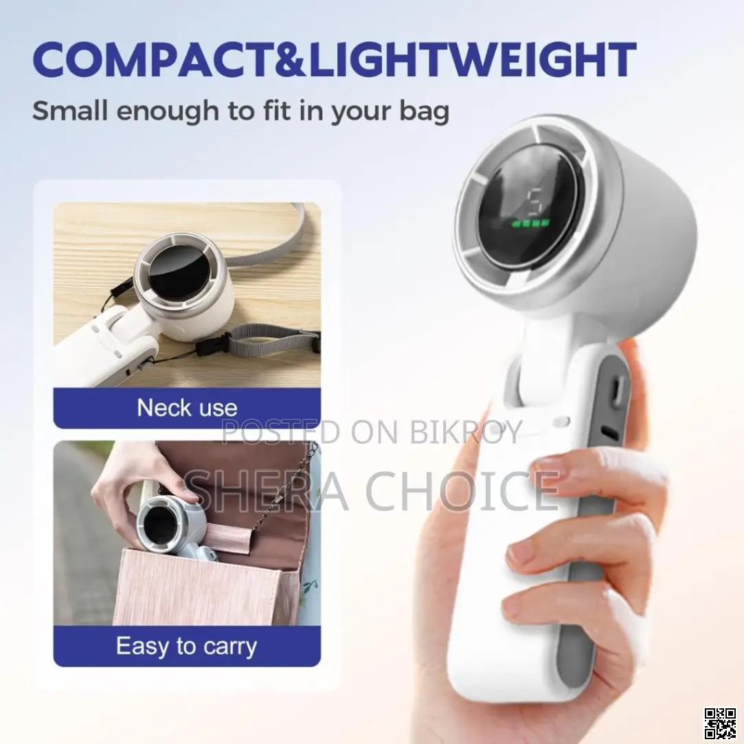 Portable Handheld Turbo Fan