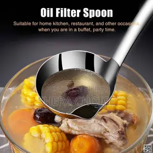 Oil Filter Spoon (Stainless Steel Long Handle Skimmer)