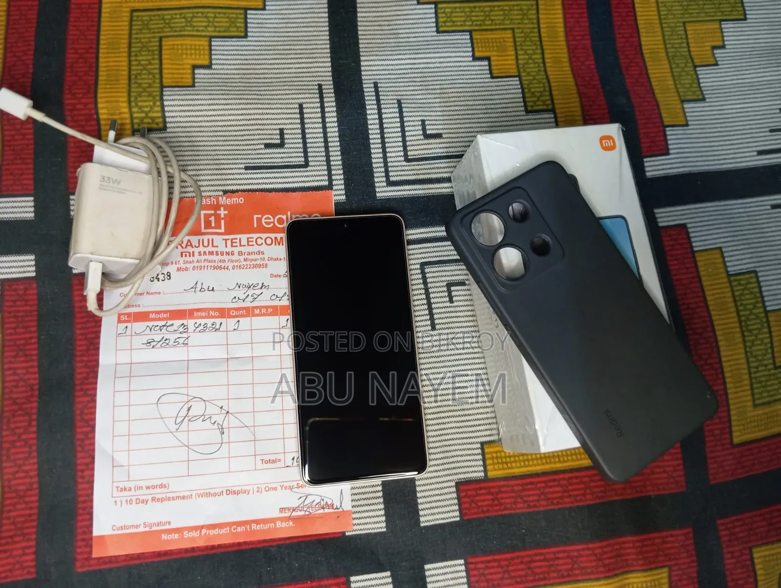 Xiaomi Redmi Note 13 256 GB Gold