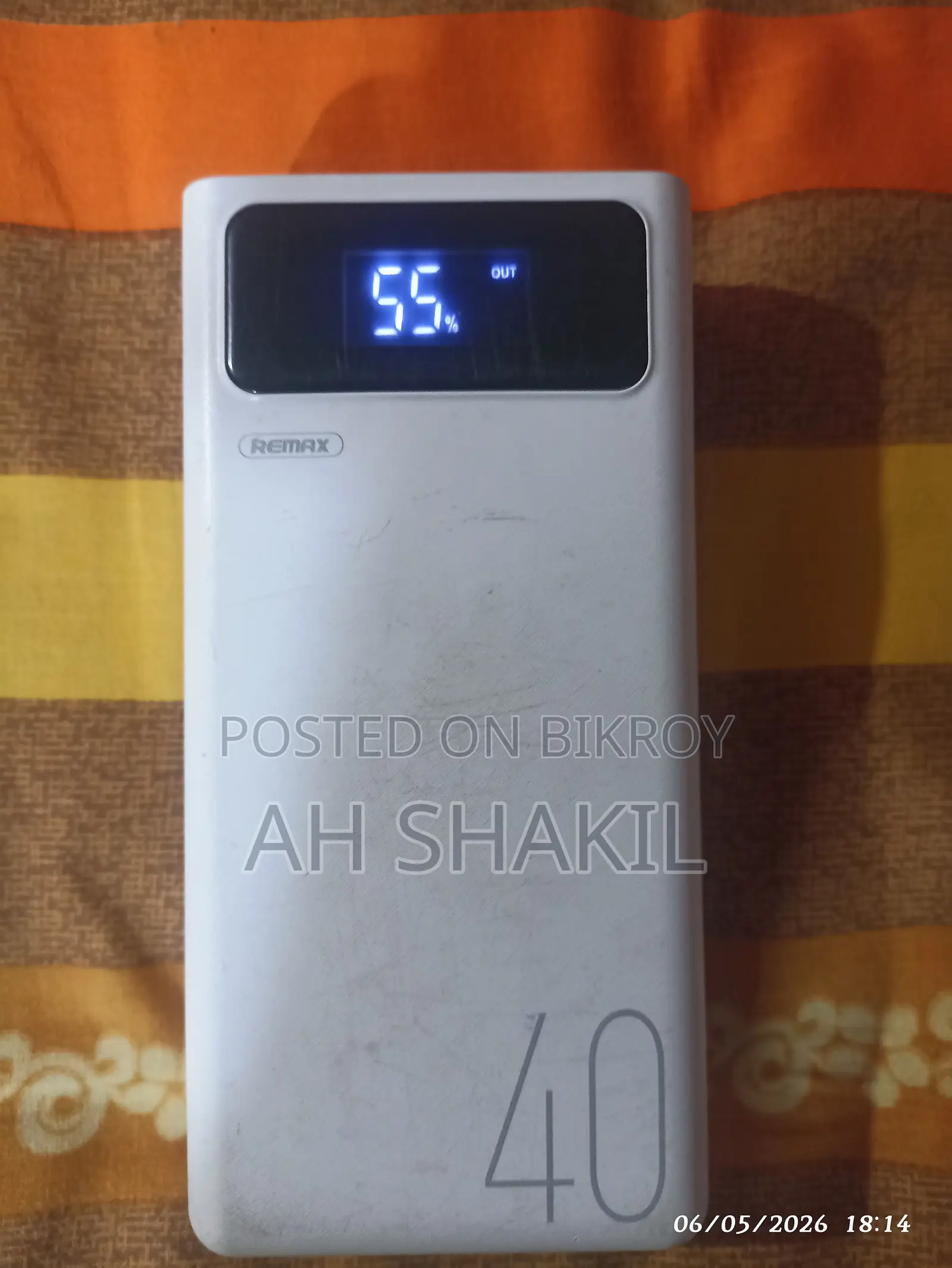 Remax Brand 40000 Mah Power Bank for Sell.