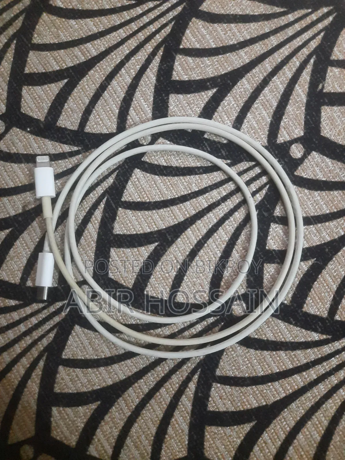 Type C to Lightning ক্যাবল
