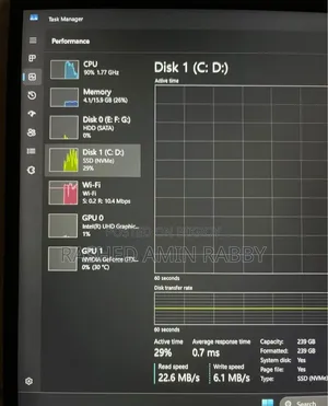 Laptop Asus ROG Strix G731G 16GB Intel Core I5 HDD+SSD 1T
