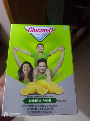 Glucon D Nimu Pani