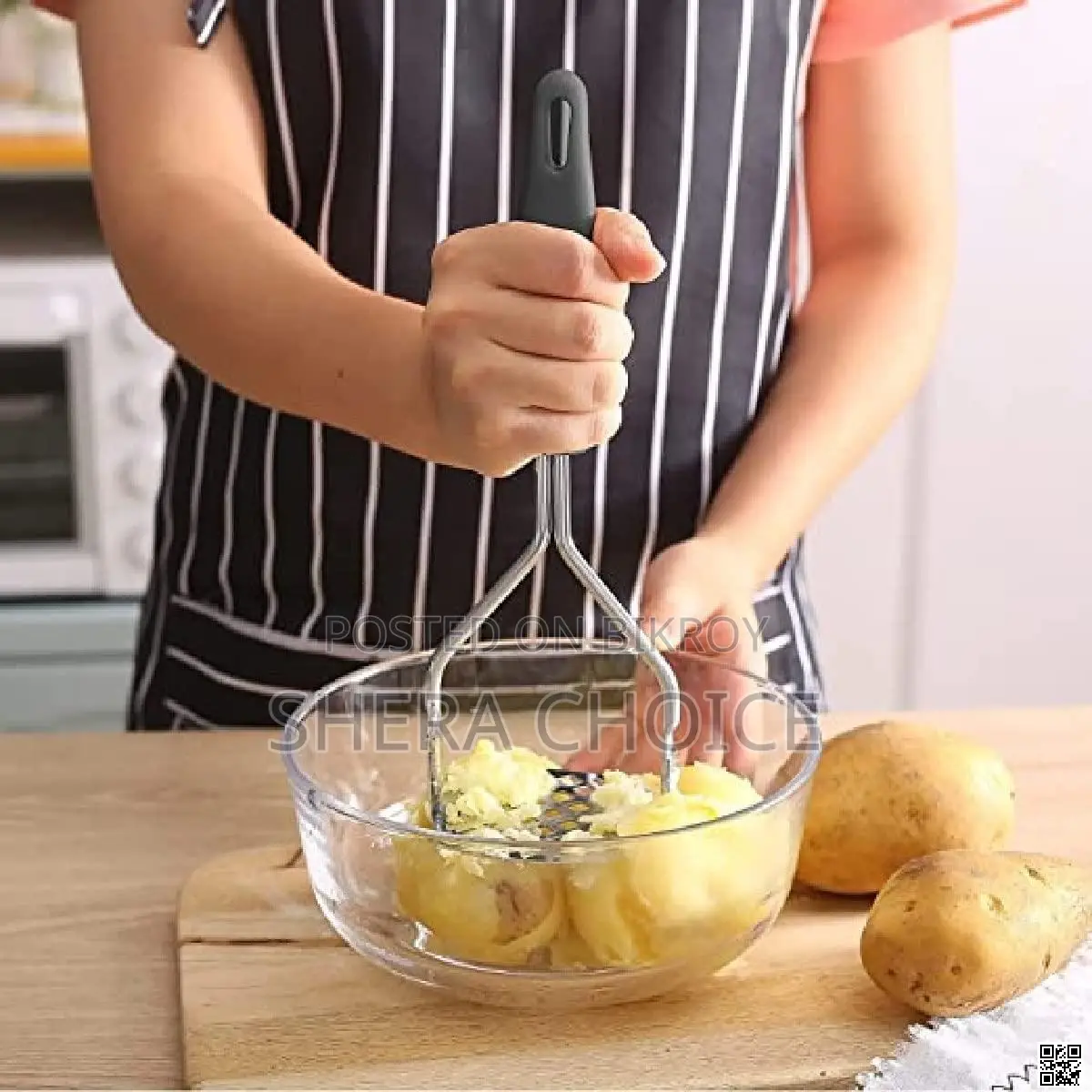 Stainless Steel Potato Press Masher / Burger Press Tool