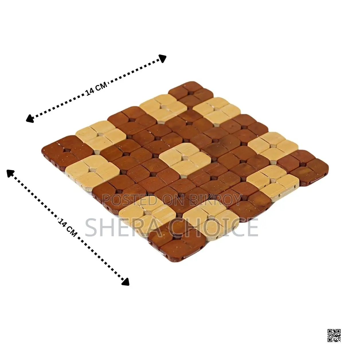 Bamboo Wooden Table Mat (Heat Resistant Dining Pad)