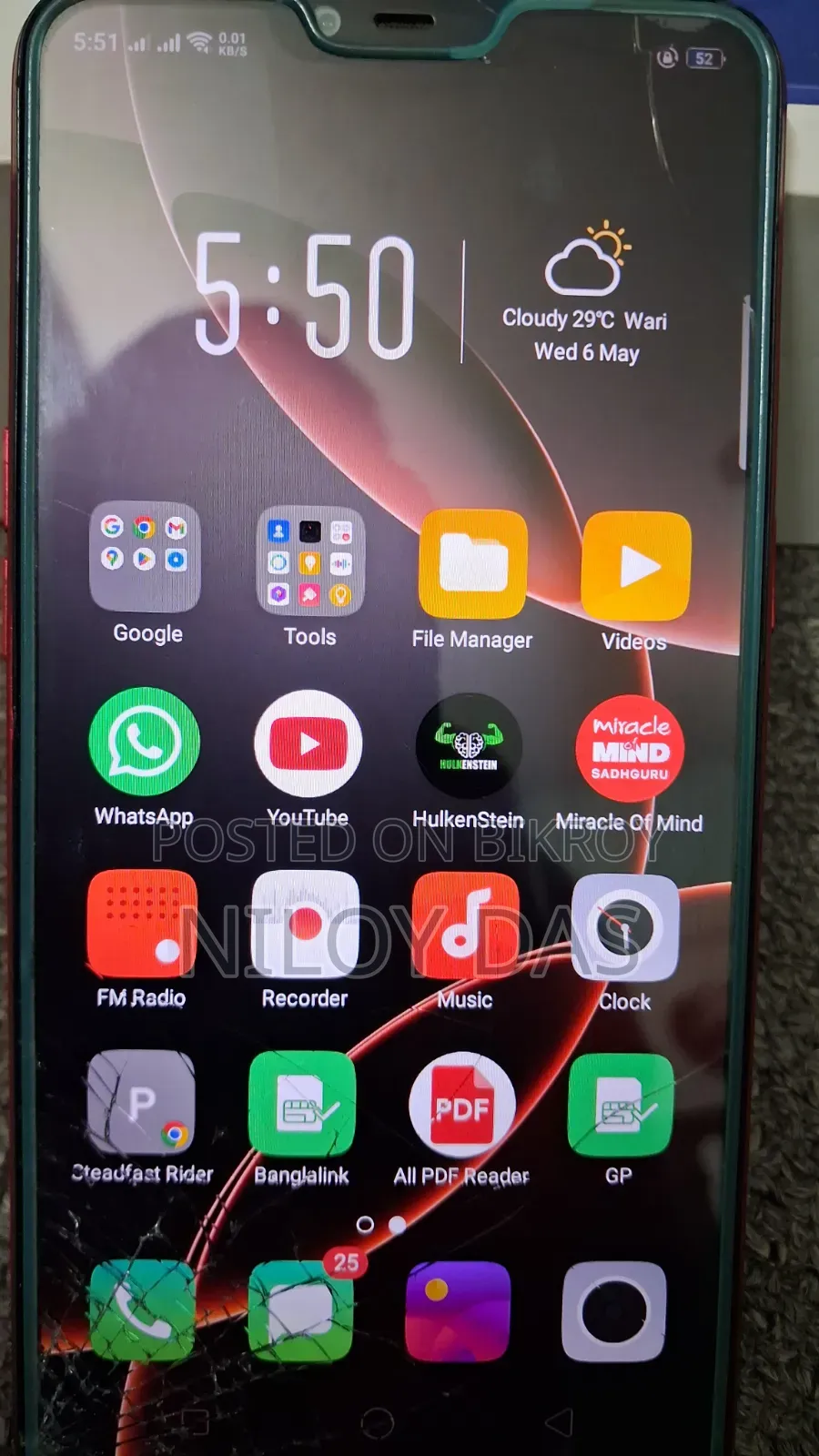 Oppo A5 32 GB Red