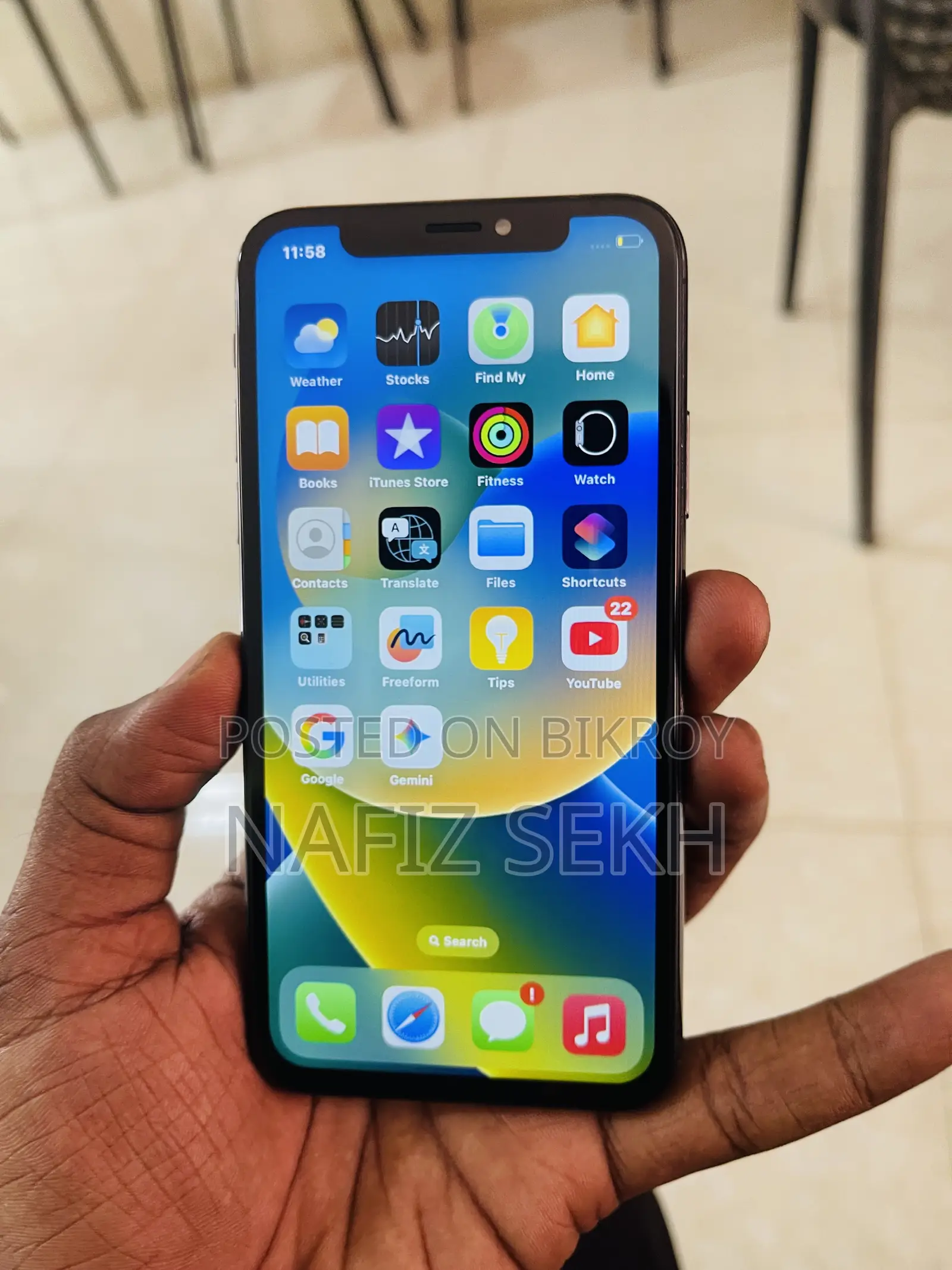 Apple iPhone X 256 GB Black