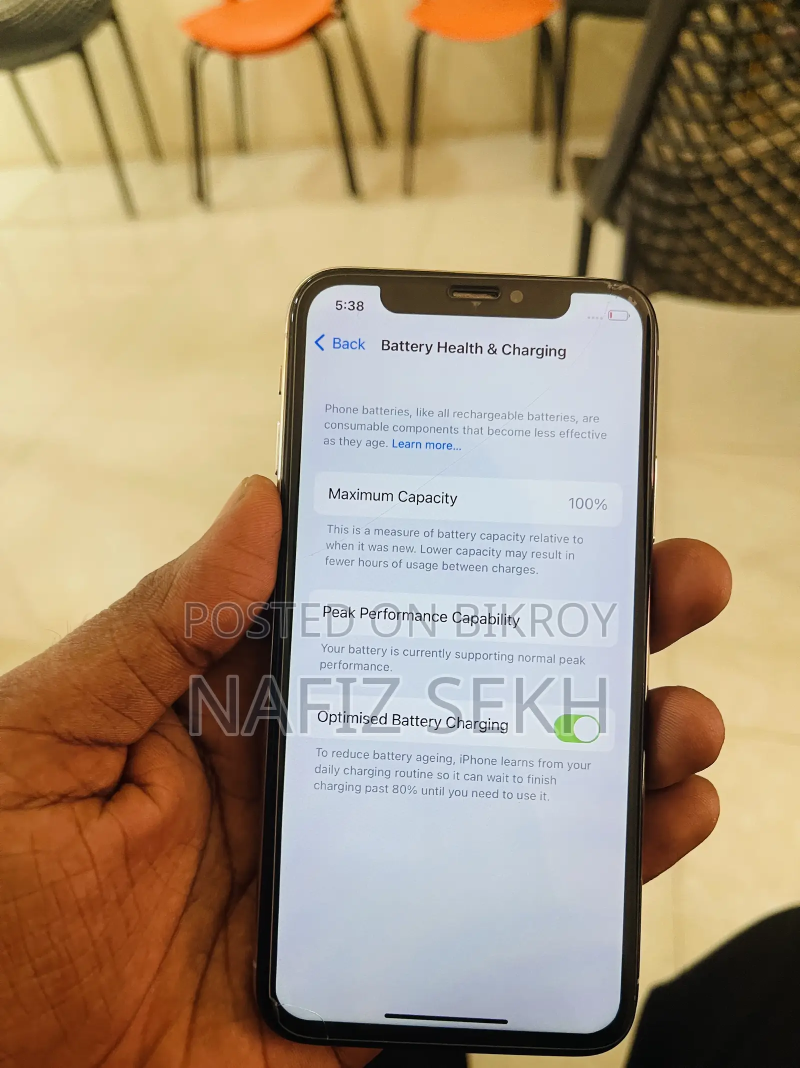 Apple iPhone X 256 GB Black