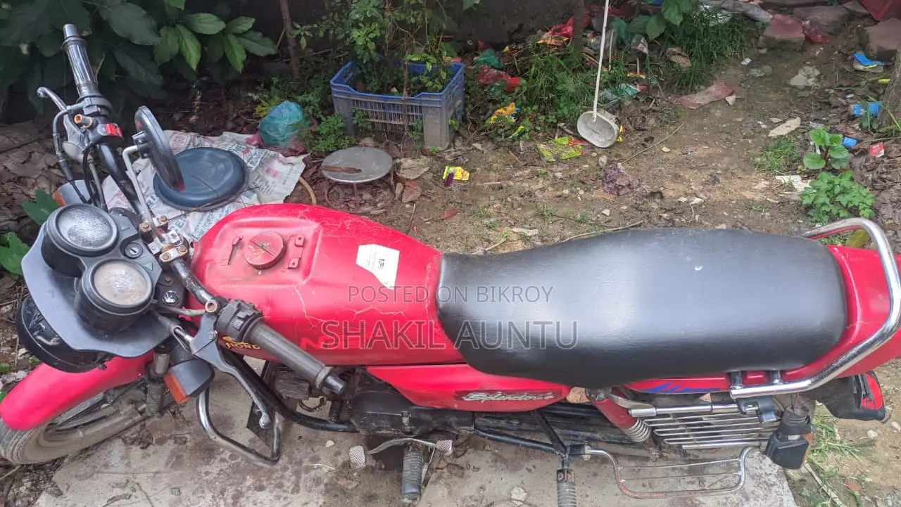 Hero Splendor Plus 2010 Red