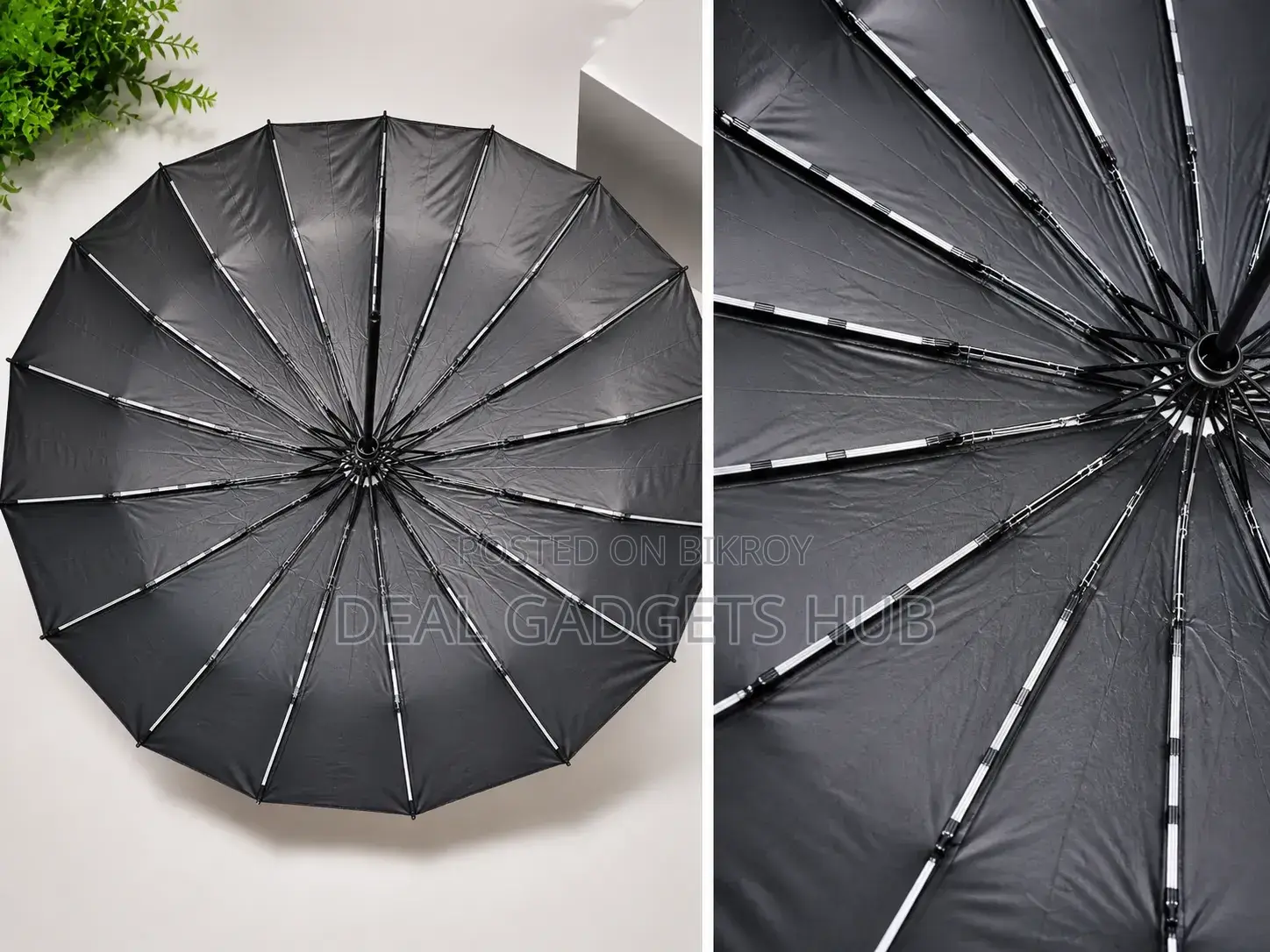 Bmw Style Premium Umbrella 16 Ribs 3+2 Auto Open Auto Close