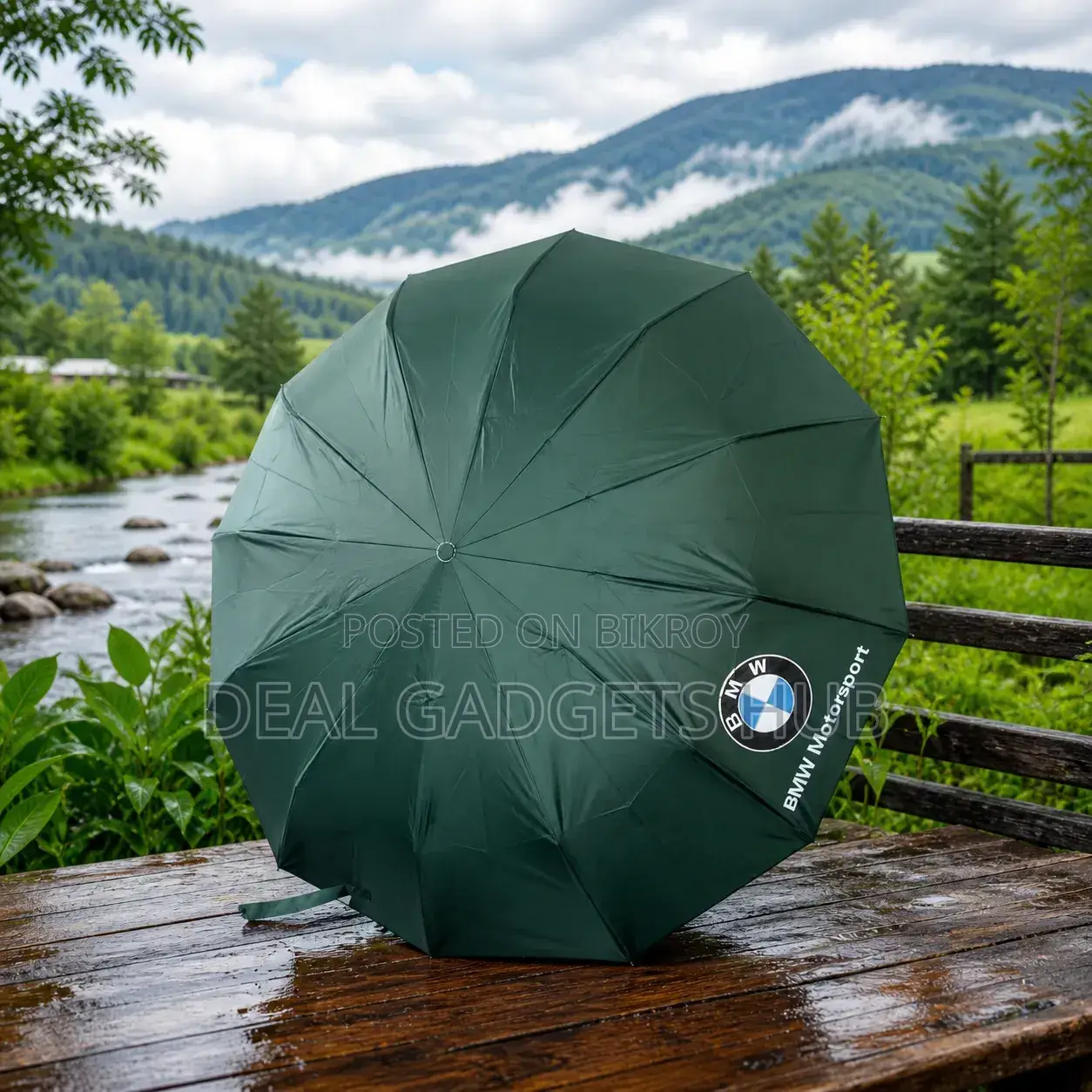 Bmw Style Premium Umbrella 16 Ribs 3+2 Auto Open Auto Close