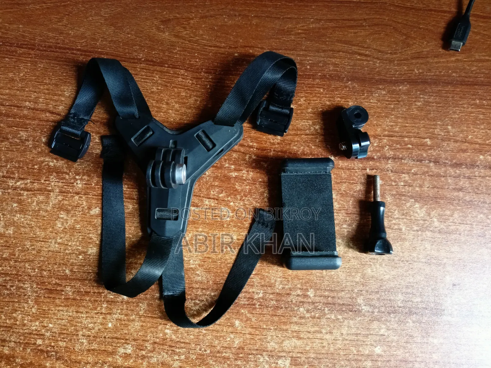 Camera And Mobile Mount For Helmet