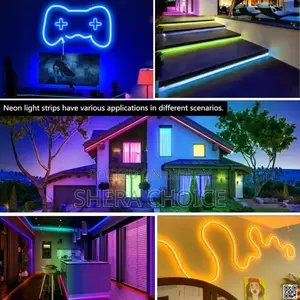 USB Smart Neon Rope Light (16.4 Ft RGB LED Strip)