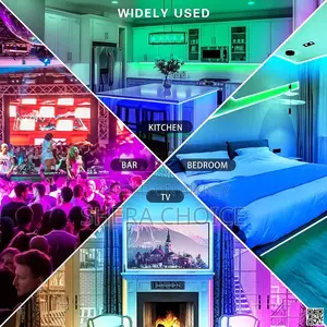 LED Strip Light (Remote Control, Colour Changing With Sticker)