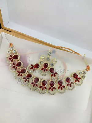 Premium Stone Choker Set – Multi Color Available