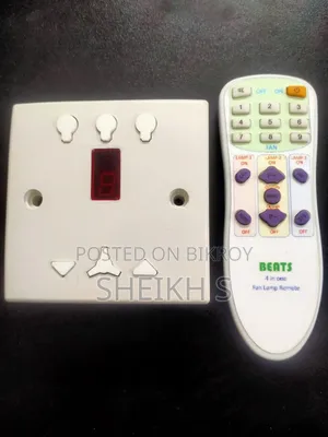 Fan Light Remote Controller 3 Light 1 Fan