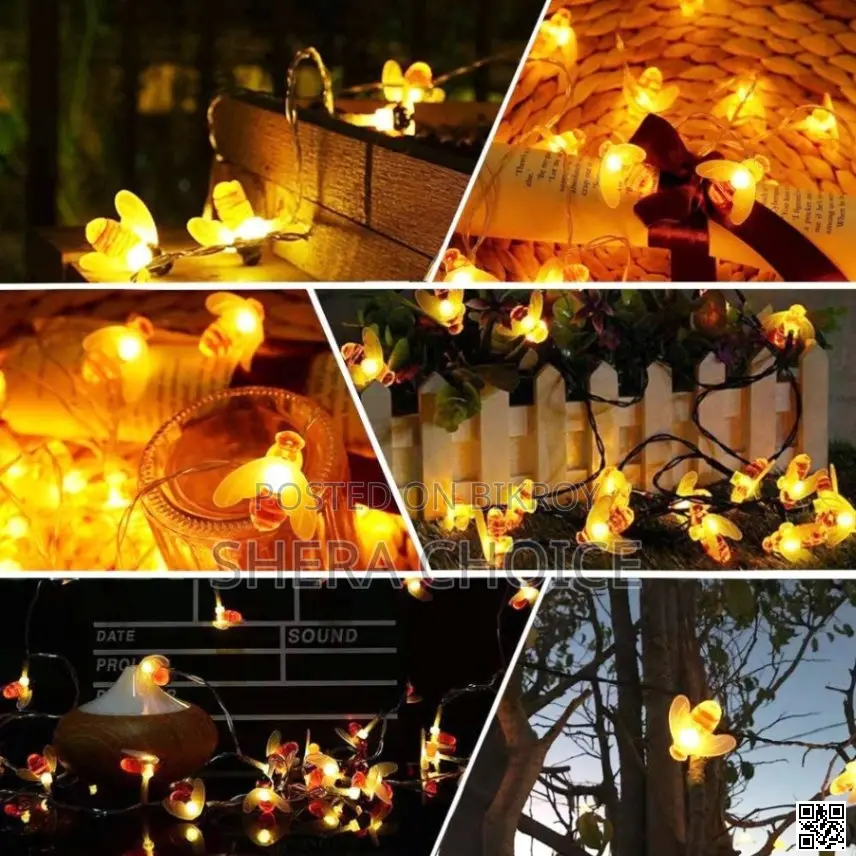 Honey Bee Warm White Fairy Lights