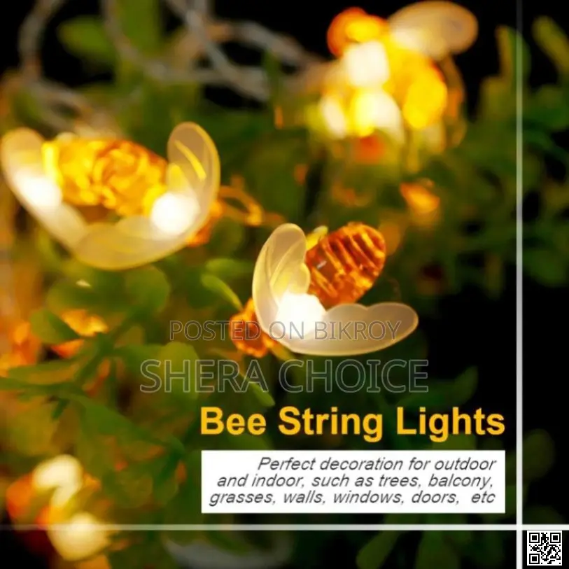 Honey Bee Warm White Fairy Lights