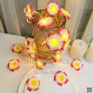 Led Light Wooden Flower (Kata Golap Style Decorative Lamp)