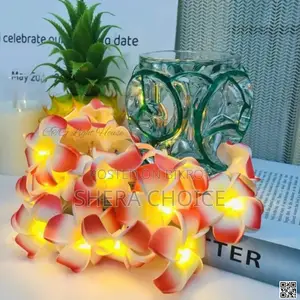 Led Light Wooden Flower (Kata Golap Style Decorative Lamp)