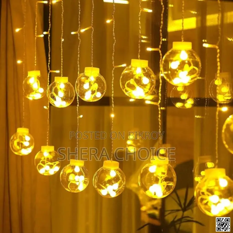Wish Ball LED Fairy Curtain Lights (12 Balls)