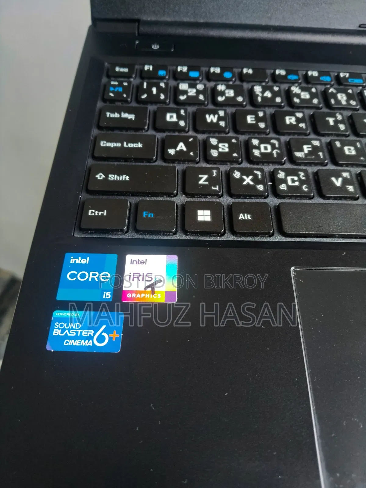 ল্যাপটপ 8GB Intel Core I5 SSD 512GB